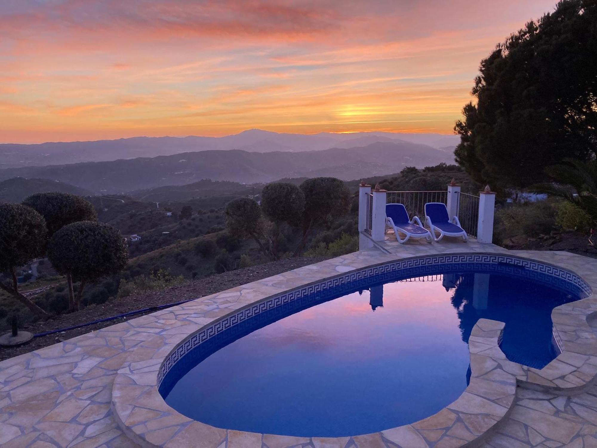 Casa Soleada Holiday Fully Private Villa Canillas de Aceituno Ngoại thất bức ảnh